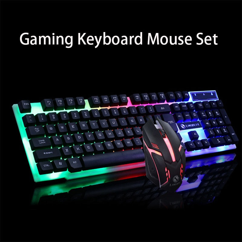 Gaming-Tastatur-und-Maus-Set GTX300 – Lieferantenabbildung; Ausführung Schwarz