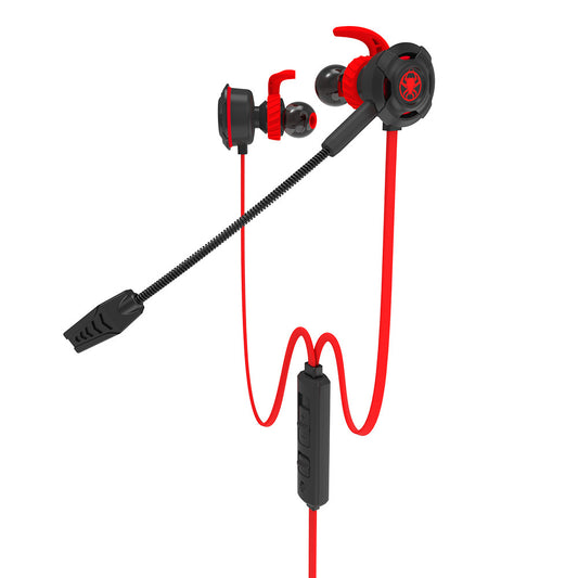 In-Ear-Gaming-Headset mit 3,5-mm-Klinke – Lieferantenabbildung; Ausführung Schwarz