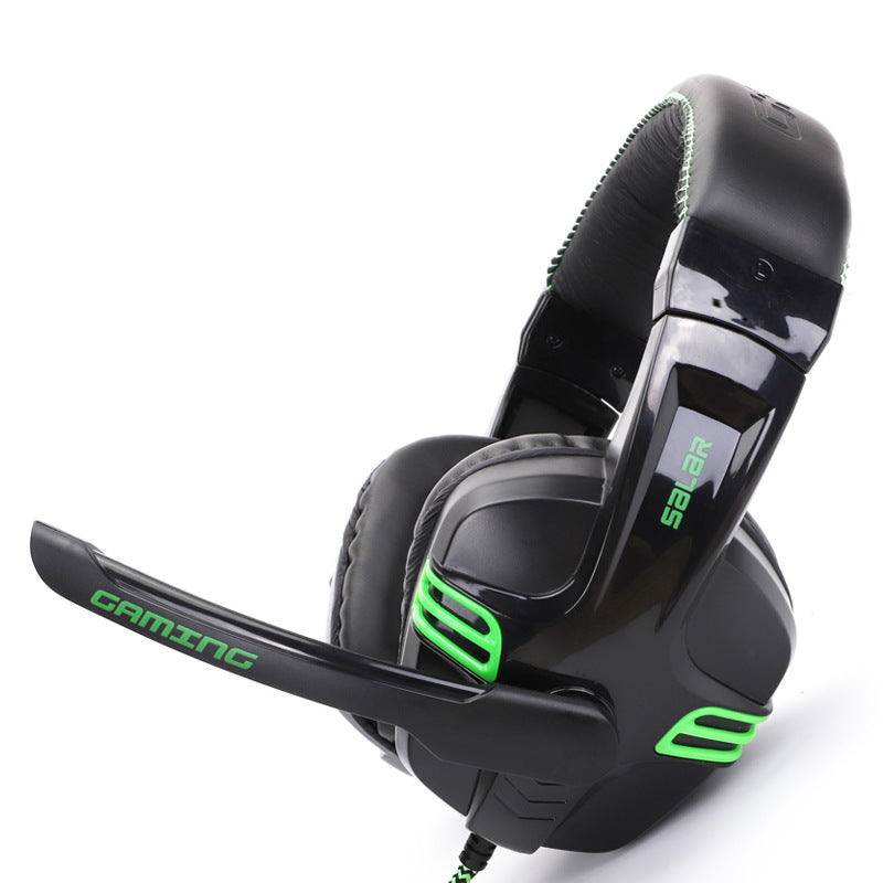 PC-Gaming-Headset mit 3,5-mm-Anschluss – Lieferantenabbildung; Ausführung Schwarz