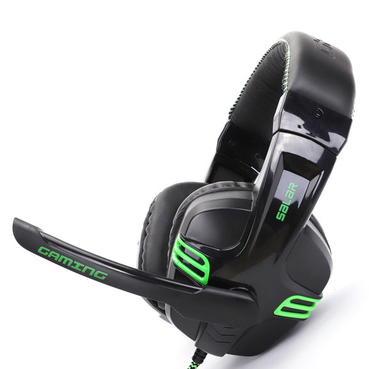 PC-Gaming-Headset mit 3,5-mm-Anschluss – Lieferantenabbildung; Ausführung Schwarz