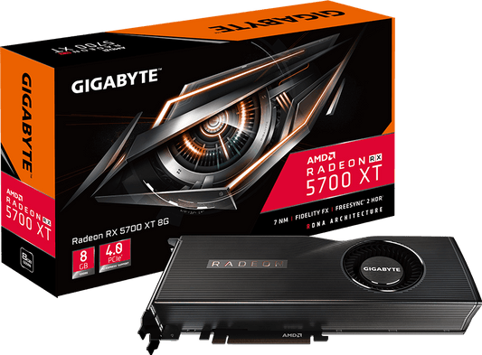 GIGABYTE Radeon RX 5700 XT 8G (GV-R57XT-8GD-B) – Herstellerbild 1