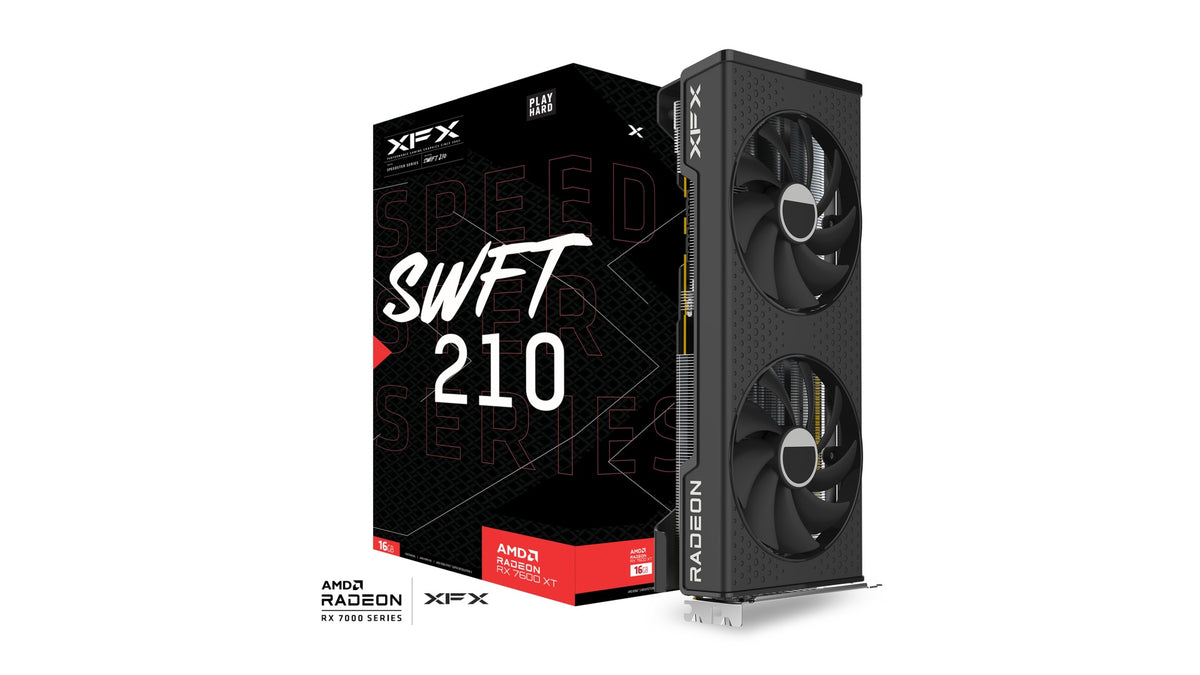 XFX SPEEDSTER SWFT 210 AMD Radeon RX 7600 XT – Herstellerbild 1