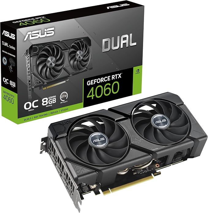 ASUS GeForce RTX 4060 Dual Evo 8G OC Gaming Grafikkarte