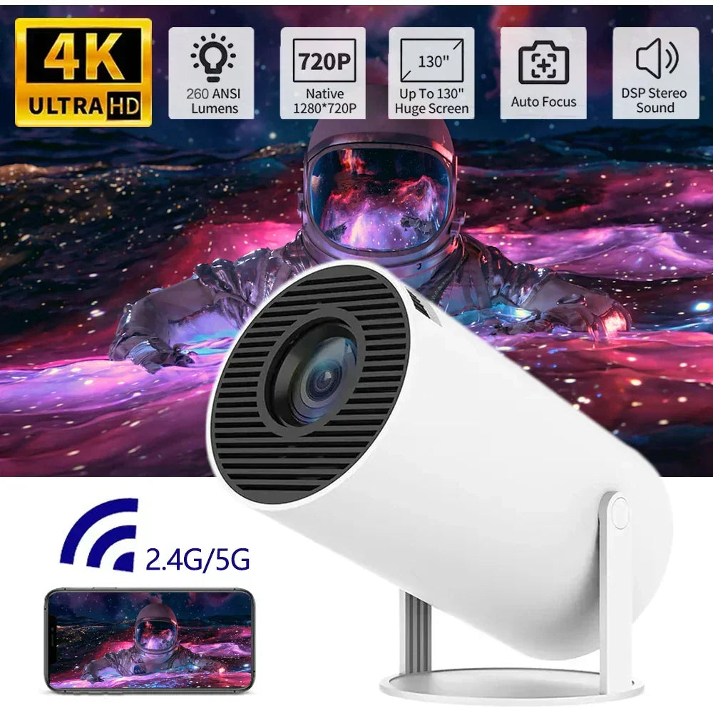 Transpeed 4K Wifi6 Portable Projector