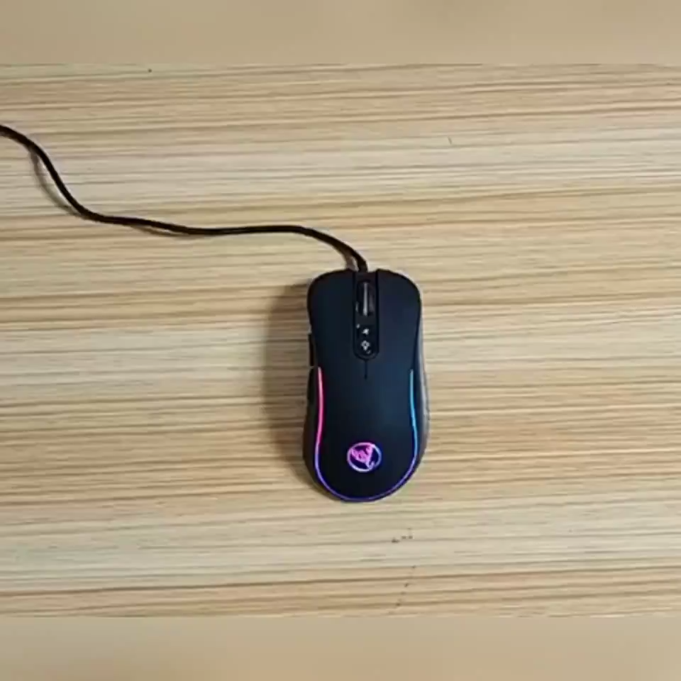 RGB-Gaming-Maus A867 – Lieferantenabbildung; Ausführung A867 · RGB