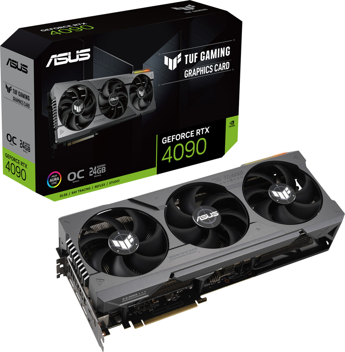 ASUS GeForce RTX 4090 TUF Gaming OC Edition 24GB GDDR6X – Produktansicht 1