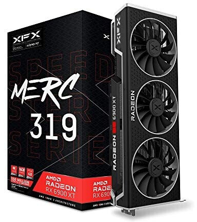 XFX Radeon RX 6900 XT Speedster MERC 319 Black Gaming USB-C – Produktansicht 1