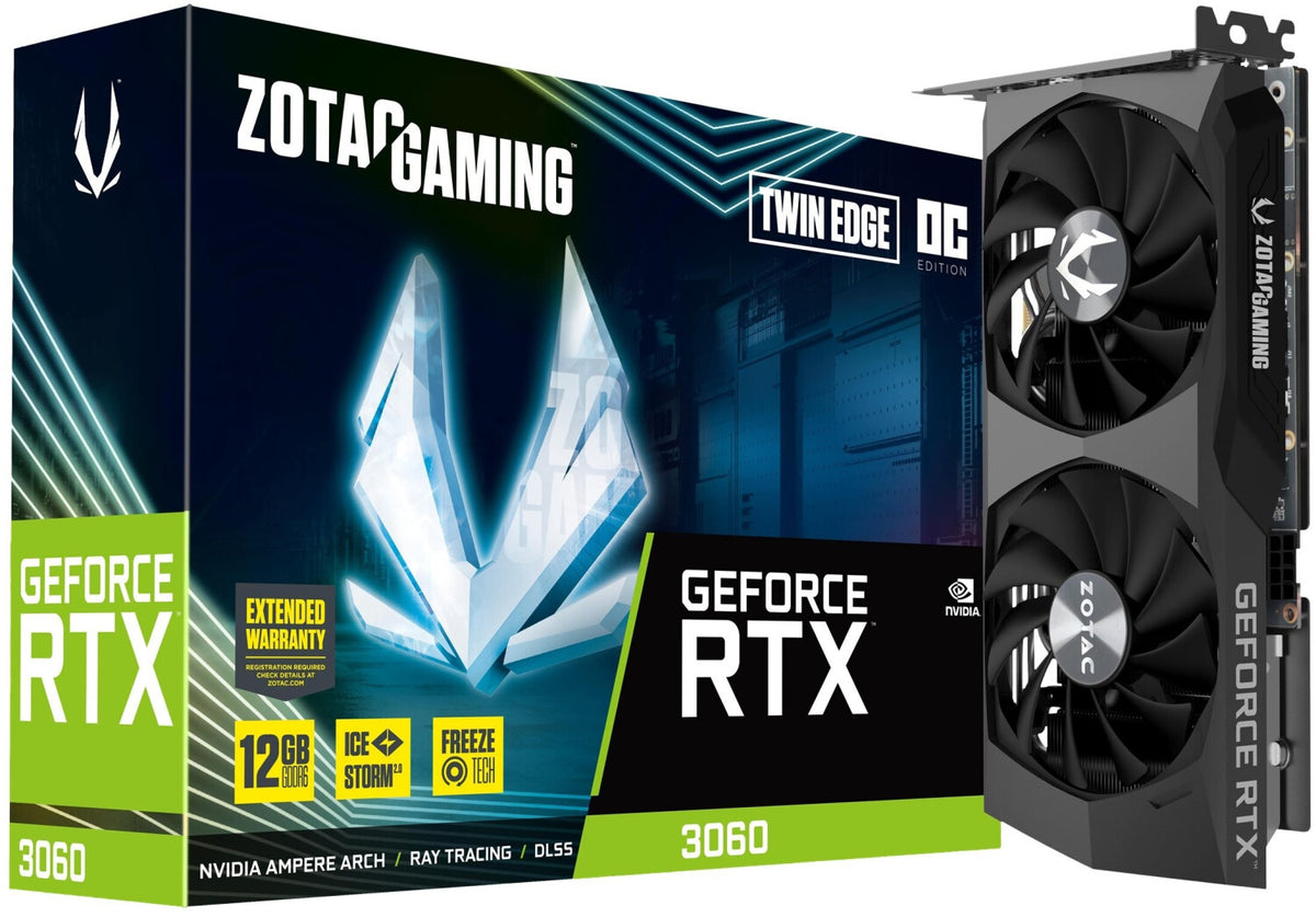 Zotac GeForce RTX 3060 Twin Edge OC – Produktansicht 1