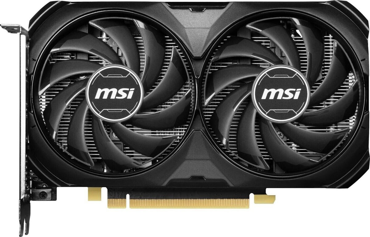 MSI GeForce RTX 4060 Ti VENTUS 2X BLACK 8G OC – Produktansicht 2