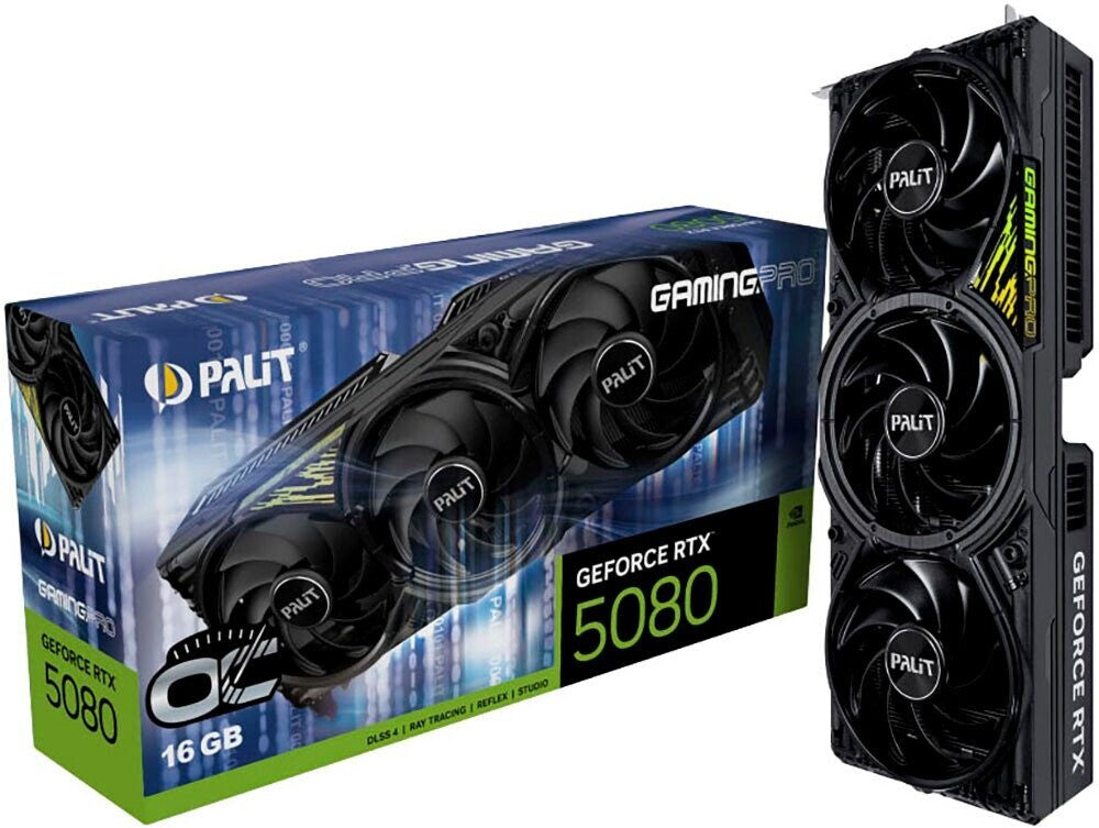 Palit GeForce RTX 5080 GamingPro OC – Produktansicht 1