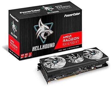 Powercolor Radeon RX 6700 XT Hellhound 12GB GDDR6 – Produktansicht 1