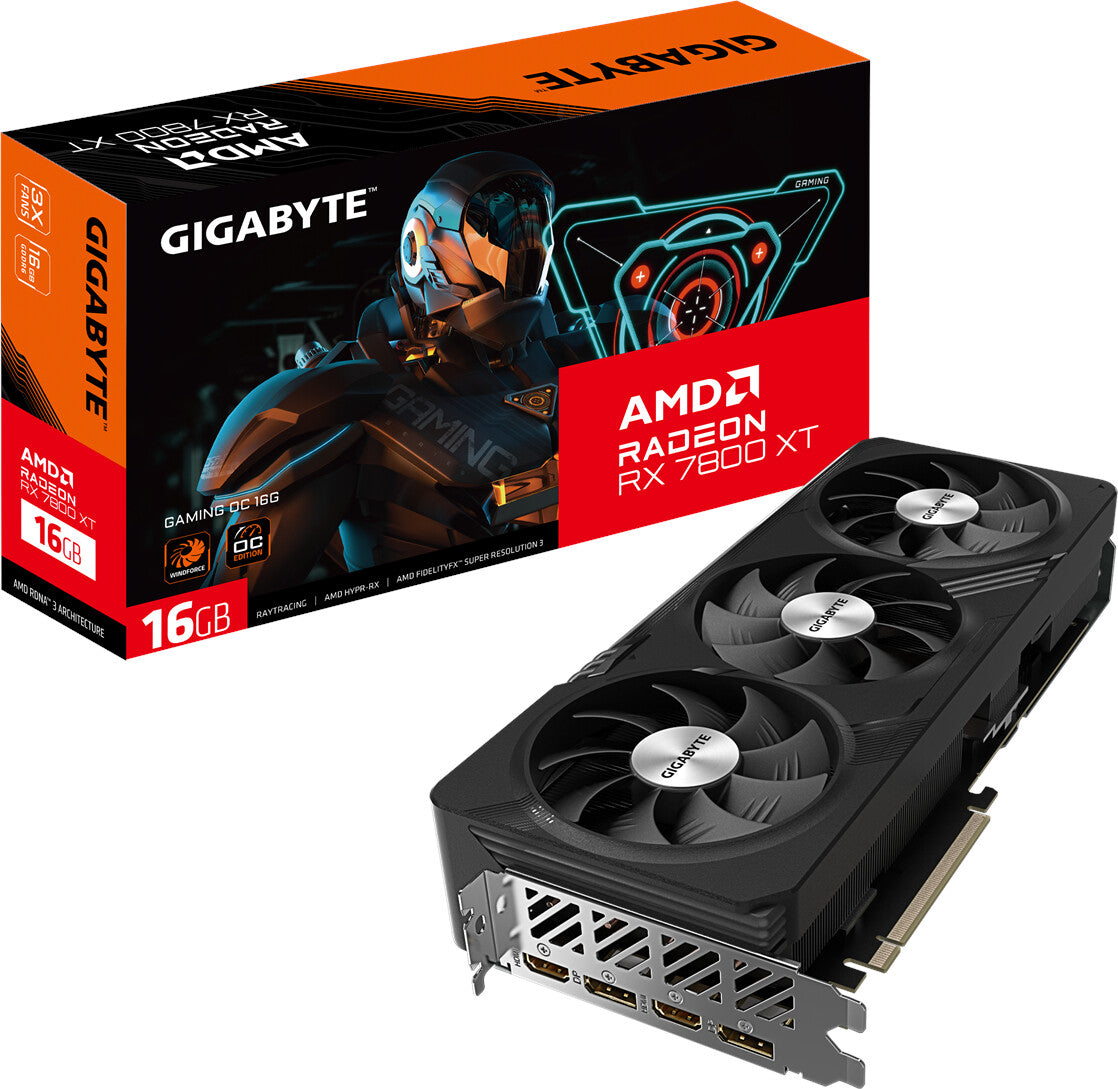 GigaByte Radeon RX 7800 XT GAMING OC 16G – Produktansicht 1