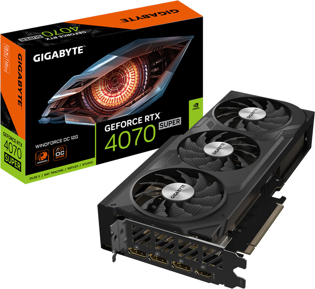GigaByte GeForce RTX 4070 Super WINDFORCE OC – Produktansicht 1