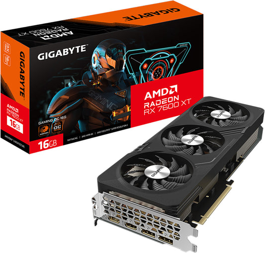GigaByte Radeon RX 7600 XT GAMING OC – Produktansicht 1
