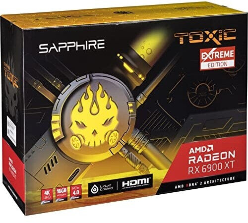 Sapphire Radeon RX 6900 XT Toxic Extreme Edition 16GB GDDR6 – Produktansicht 1