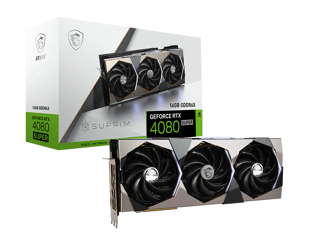 MSI GeForce RTX 4080 SUPER 16G SUPRIM – Herstellerbild 1