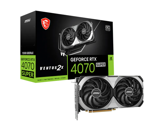 MSI GeForce RTX 4070 SUPER 12G VENTUS 2X OC – Herstellerbild 1