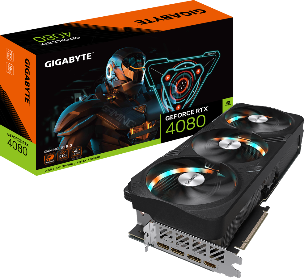 GIGABYTE GeForce RTX 4080 16GB GAMING OC – Originalbild 1