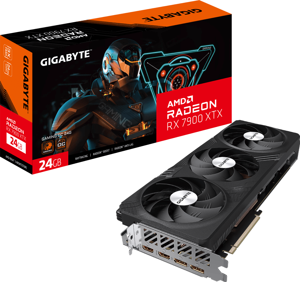 GIGABYTE Radeon RX 7900 XTX GAMING OC 24G | GV-R79XTXGAMING-OC-24GD | Originalbild 1