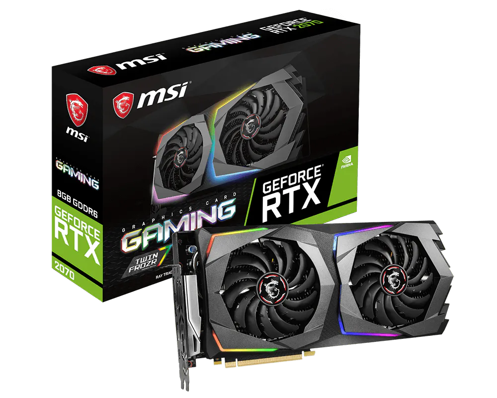MSI GeForce RTX 2070 GAMING 8G – Herstellerbild 1