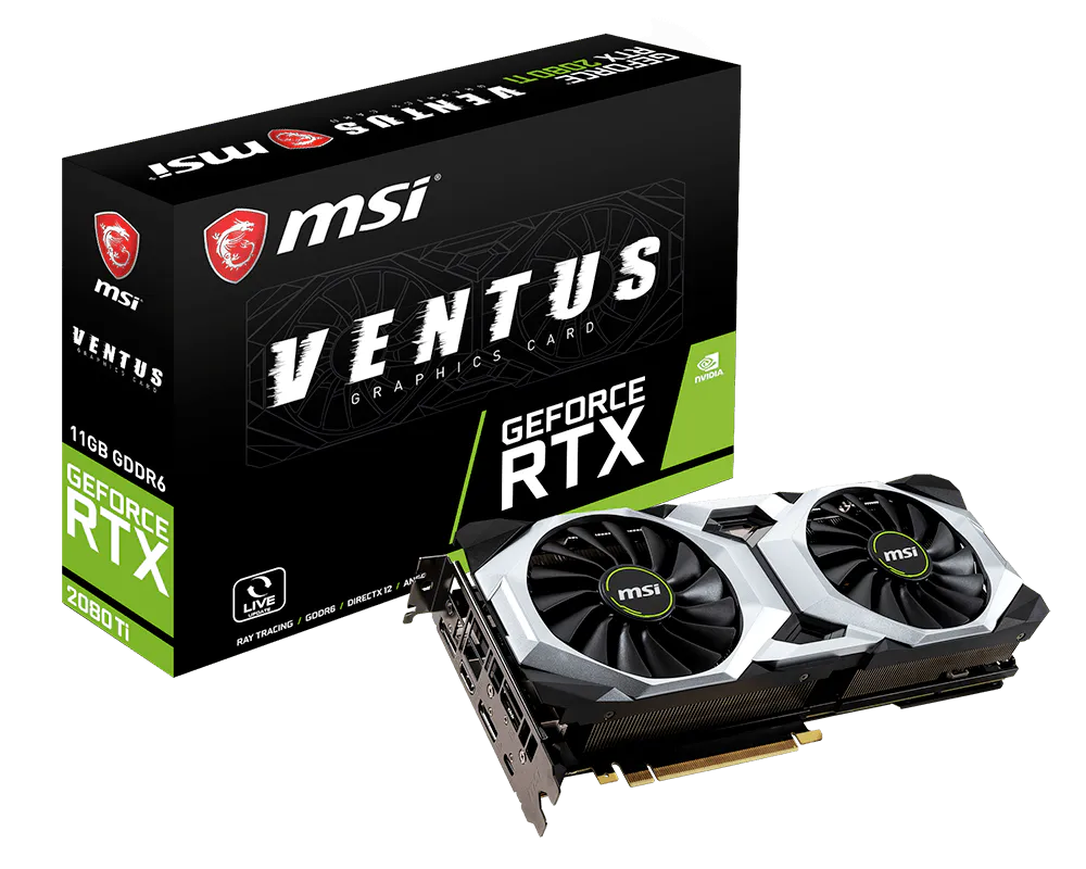 MSI GeForce RTX 2080 Ti VENTUS 11G – Herstellerbild 1