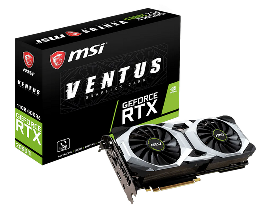 MSI GeForce RTX 2080 Ti VENTUS 11G – Herstellerbild 1